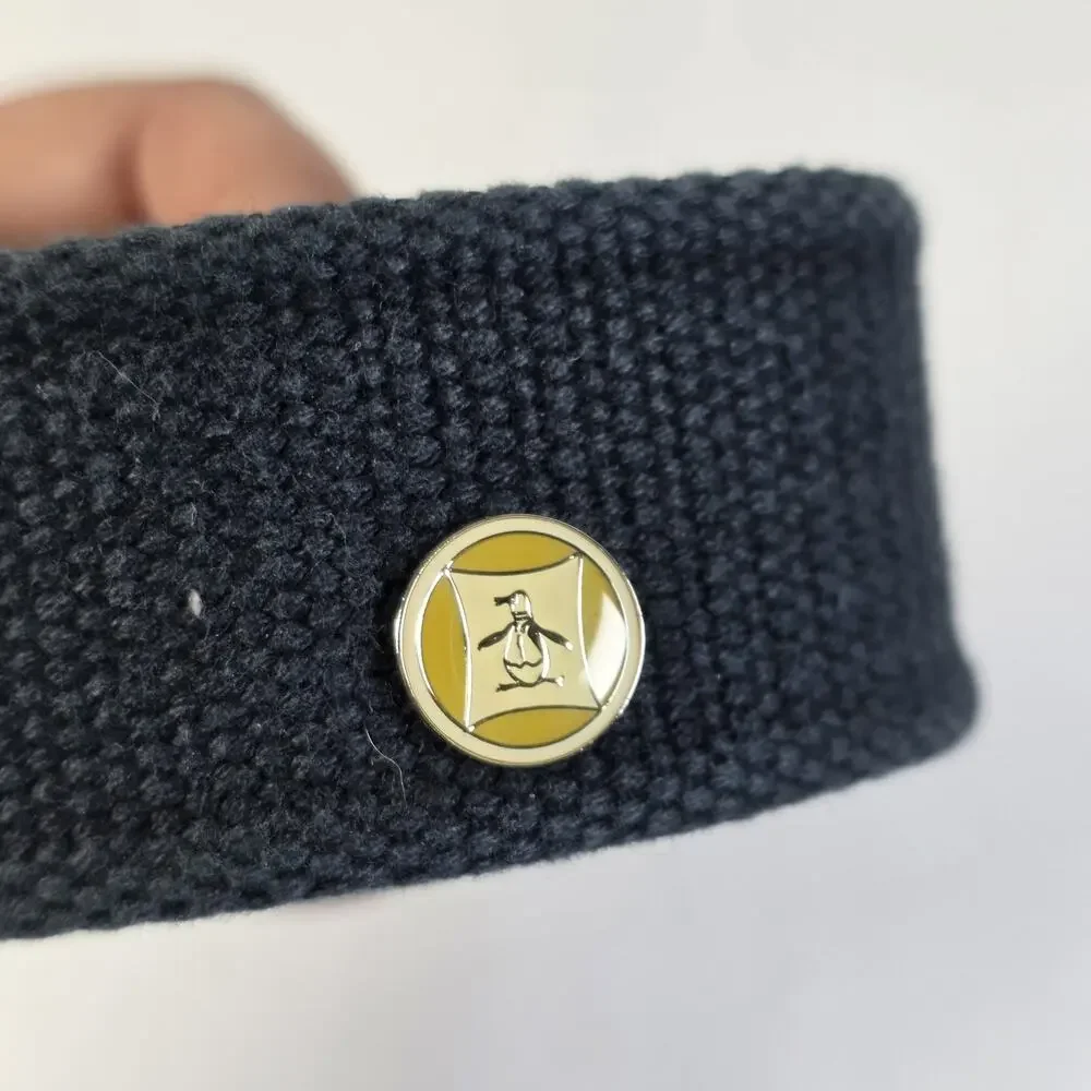 Original Penguin Munsingwear Mens Blue Canvas Web Belt 44